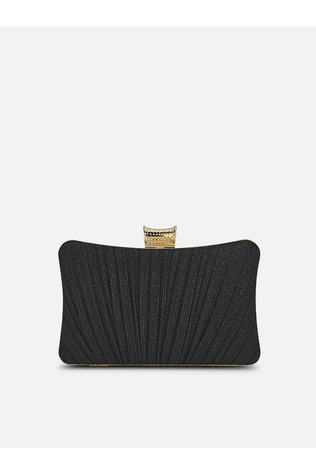 Solid-Synthetic-Snap-Closure-Women-s-Party-Clutches