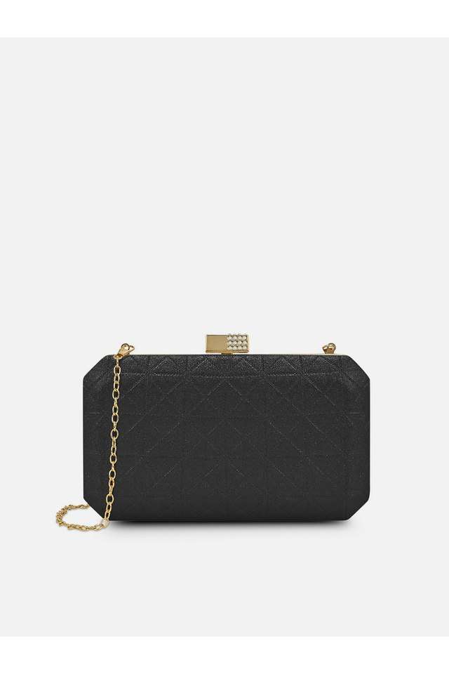 Solid-Synthetic-Snap-Closure-Women-s-Party-Clutches