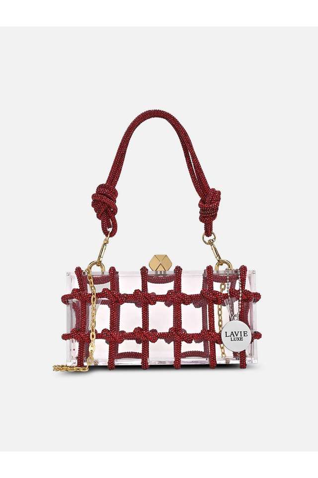 Solid-Synthetic-Snap-Closure-Women-s-Party-Clutches