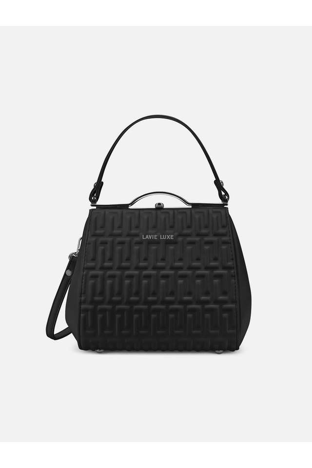 Fluffel-Synthetic-Top-Open-Closure-Women-s-Satchel-Bag
