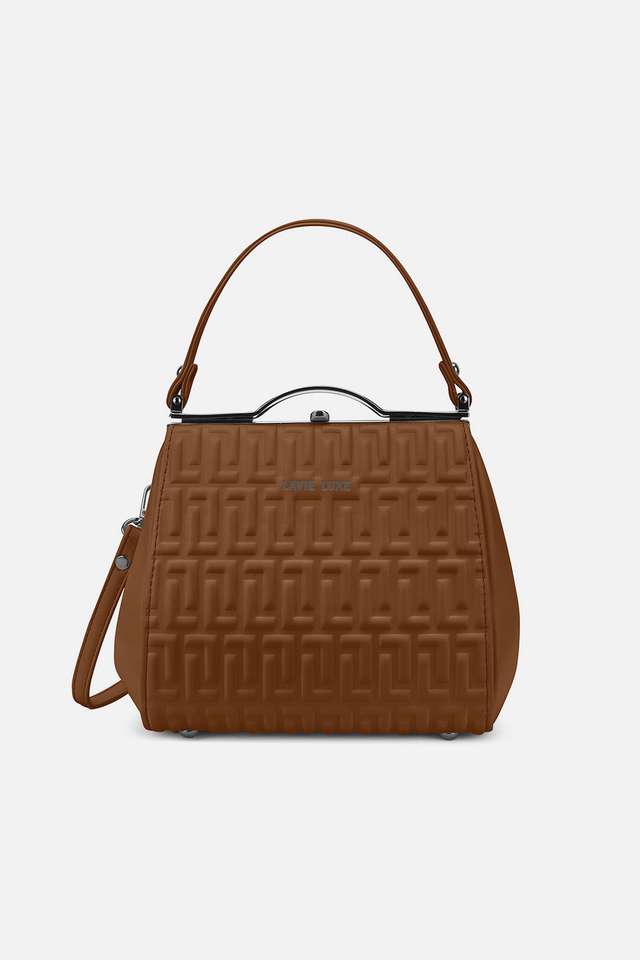 Fluffel-Synthetic-Top-Open-Closure-Women-s-Satchel-Bag