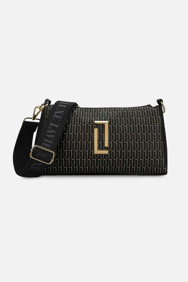 Printed-Polyester-Zipper-Closure-Women-s-Sling-Bag