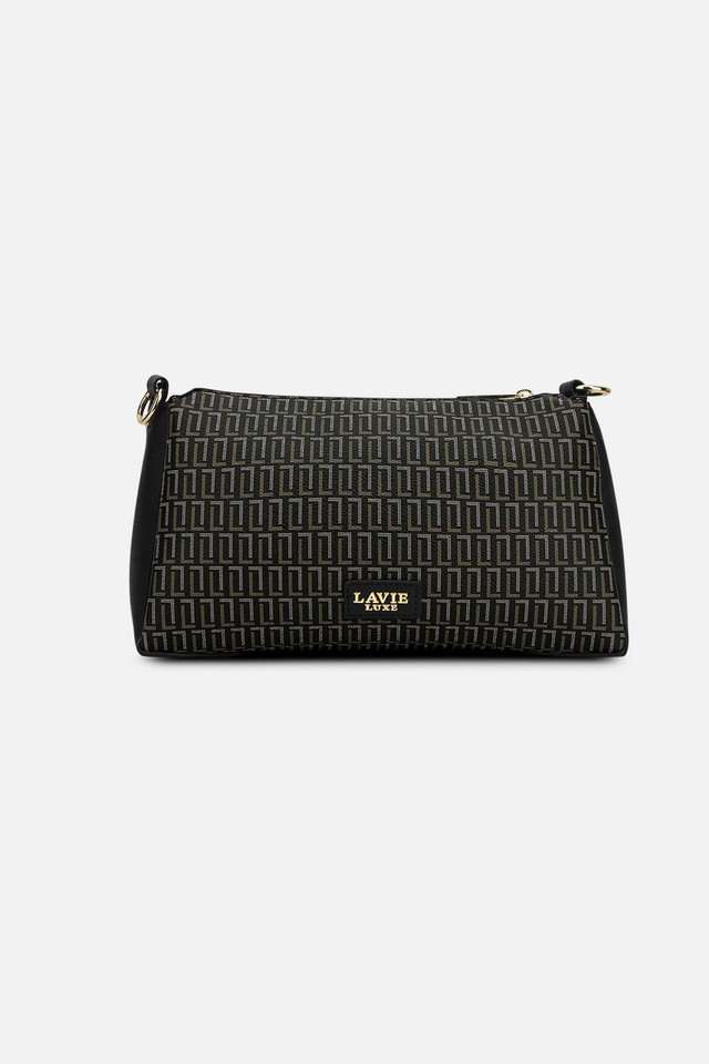 Printed-Polyester-Zipper-Closure-Women-s-Sling-Bag