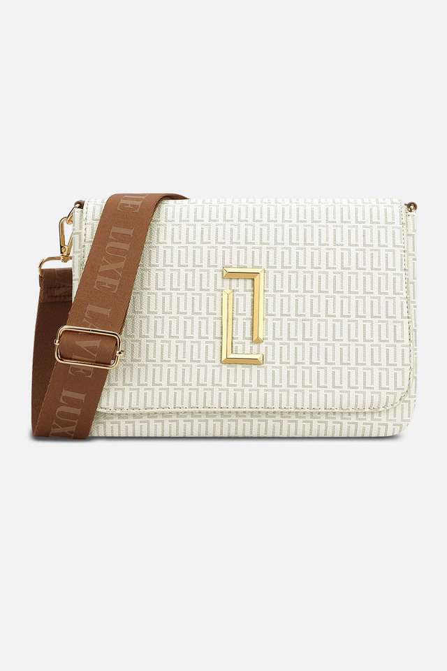 Solid-Polyester-Zipper-Closure-Women-s-Sling-Bag