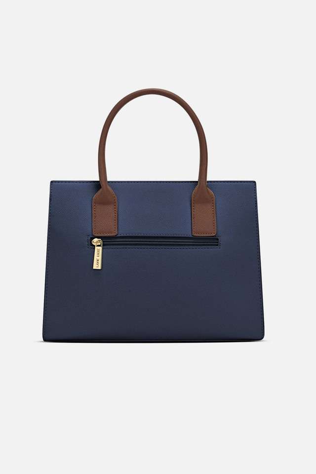 Solid-Polyester-Zipper-Closure-Women-s-Shoulder-Bag