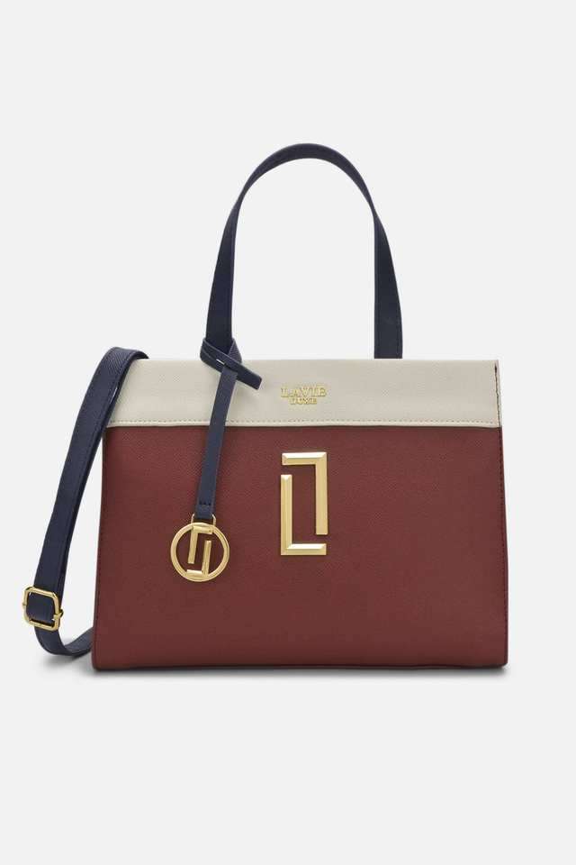 Solid-Polyester-Zipper-Closure-Women-s-Shoulder-Bag