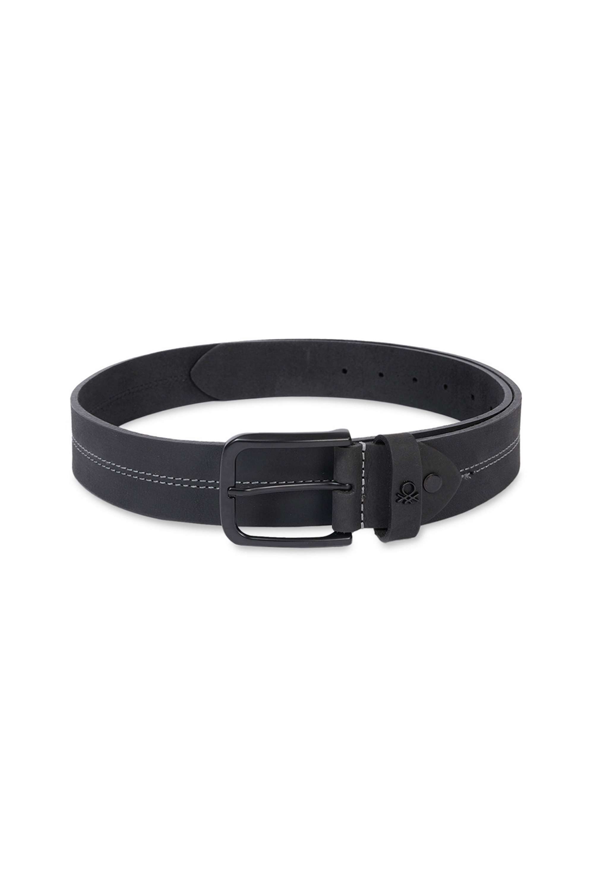 Textured-Leather-Casual-Mens-Non-Reversible-Belt