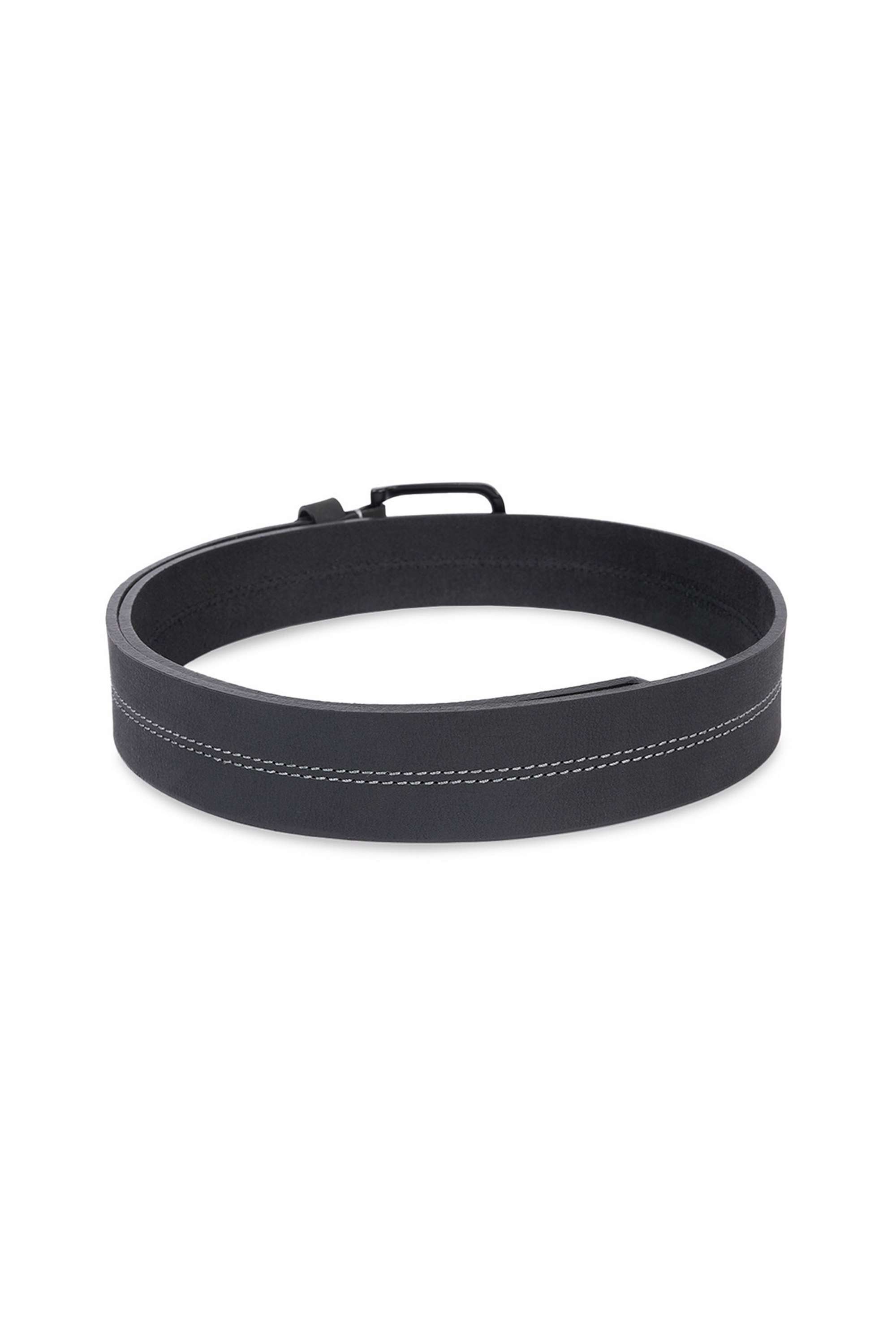Textured-Leather-Casual-Mens-Non-Reversible-Belt