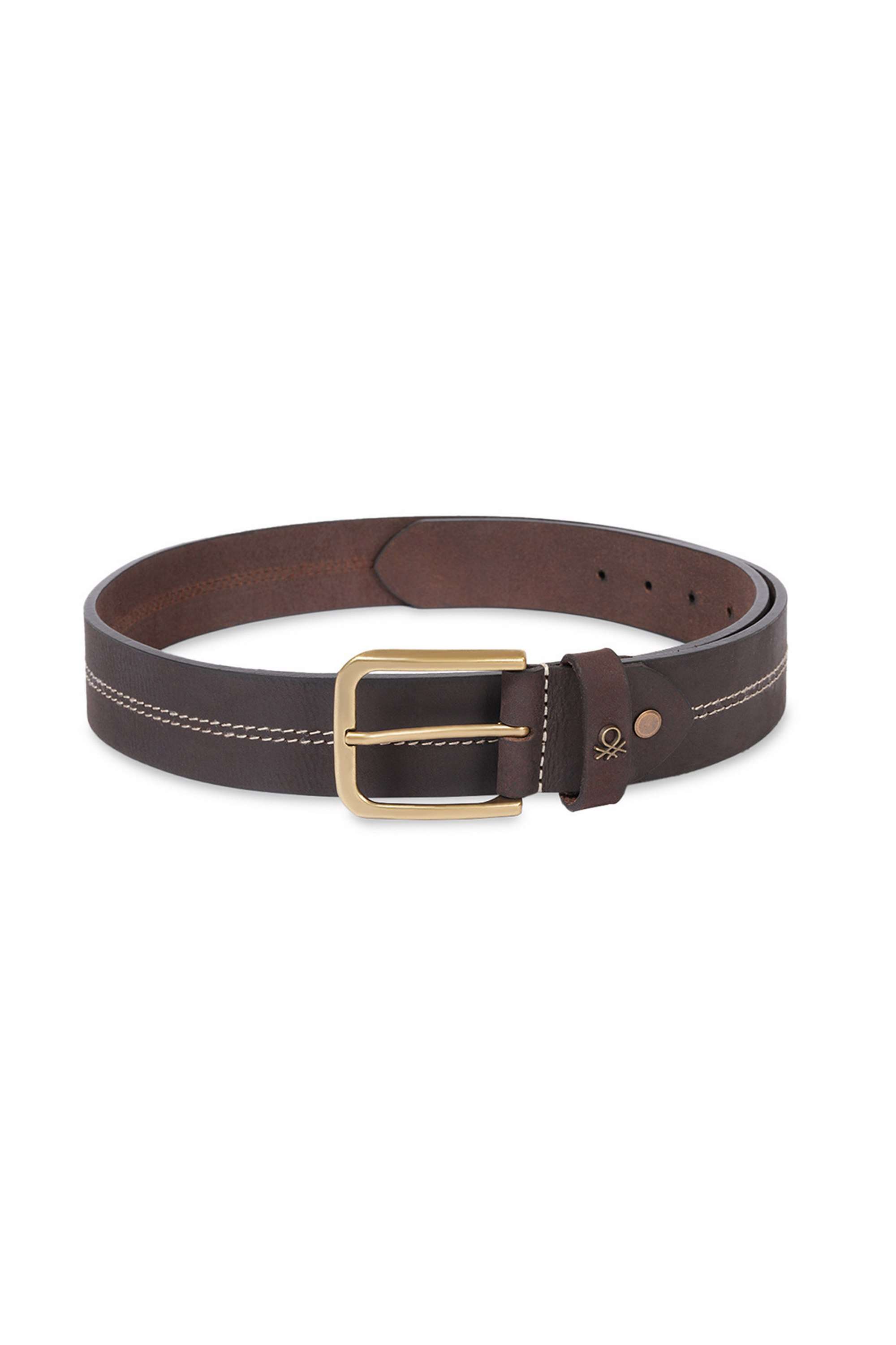 Textured-Leather-Casual-Mens-Non-Reversible-Belt