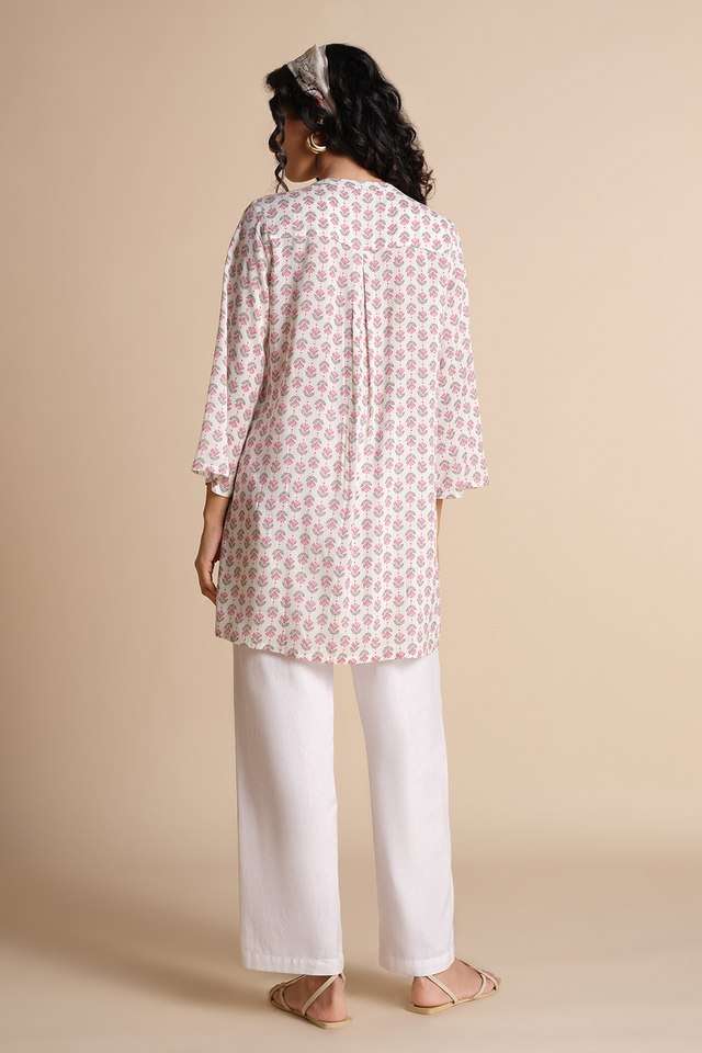 Floral-Modal-Round-Neck-Women-s-Tunic