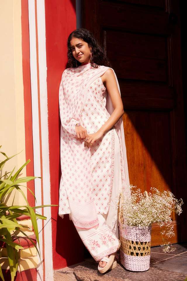 Floral-Full-Length-Cotton-Woven-Women-s-Co-Ord-Set