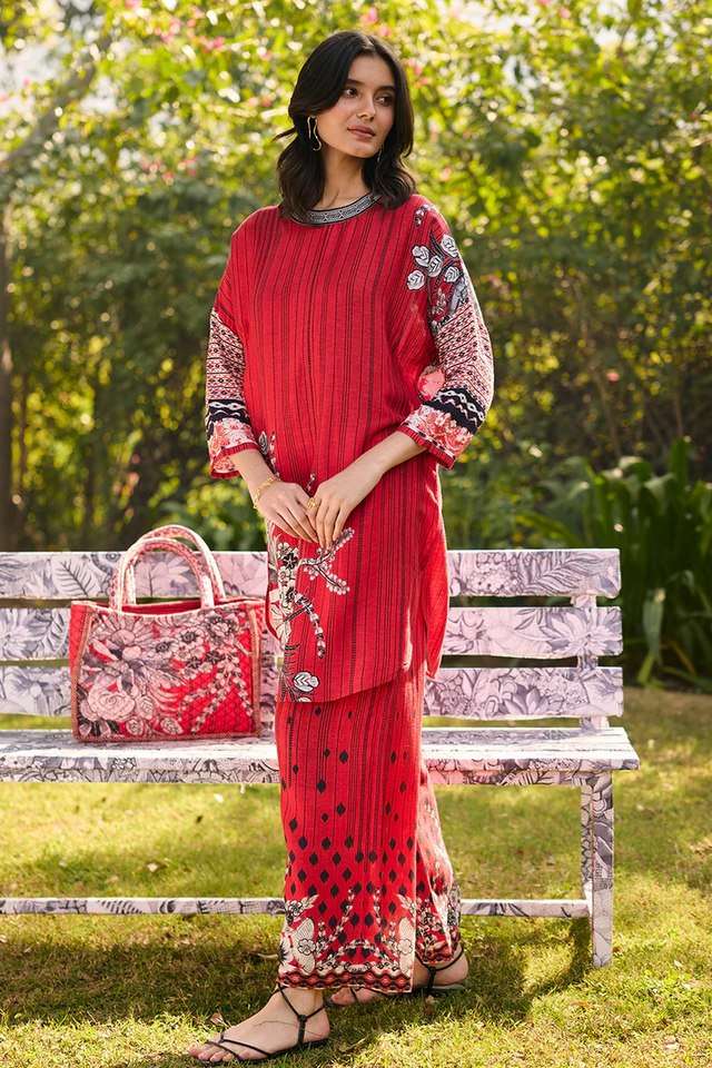 Katha-Printed-Full-Length-Linen-Knitted-Women-s-Co-Ord-Set