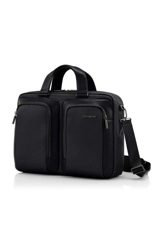Holborn-Polyester-Zipper-Closure-Laptop-Briefcase