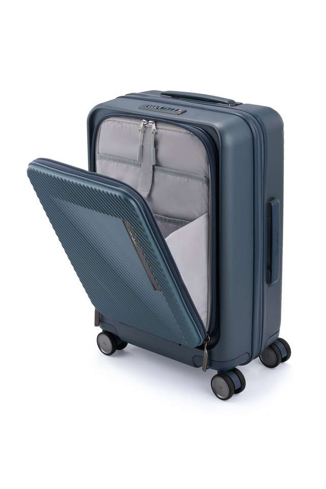 Buy Samsonite Navy Zipprix Polycarbonate 8 Wheels Combination Lock