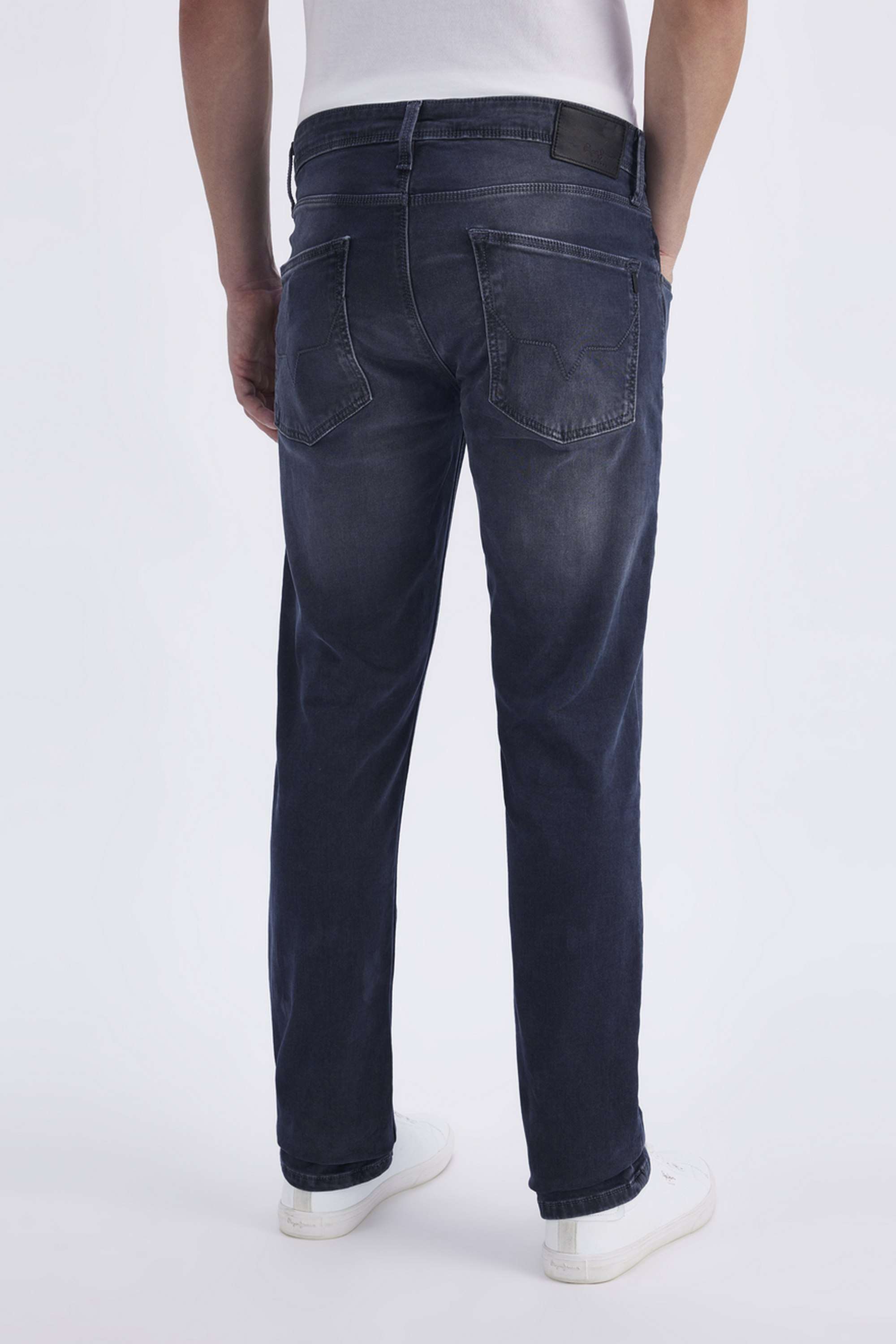 Light-Wash-Cotton-Stretch-Slim-Fit-Men-s-Jeans