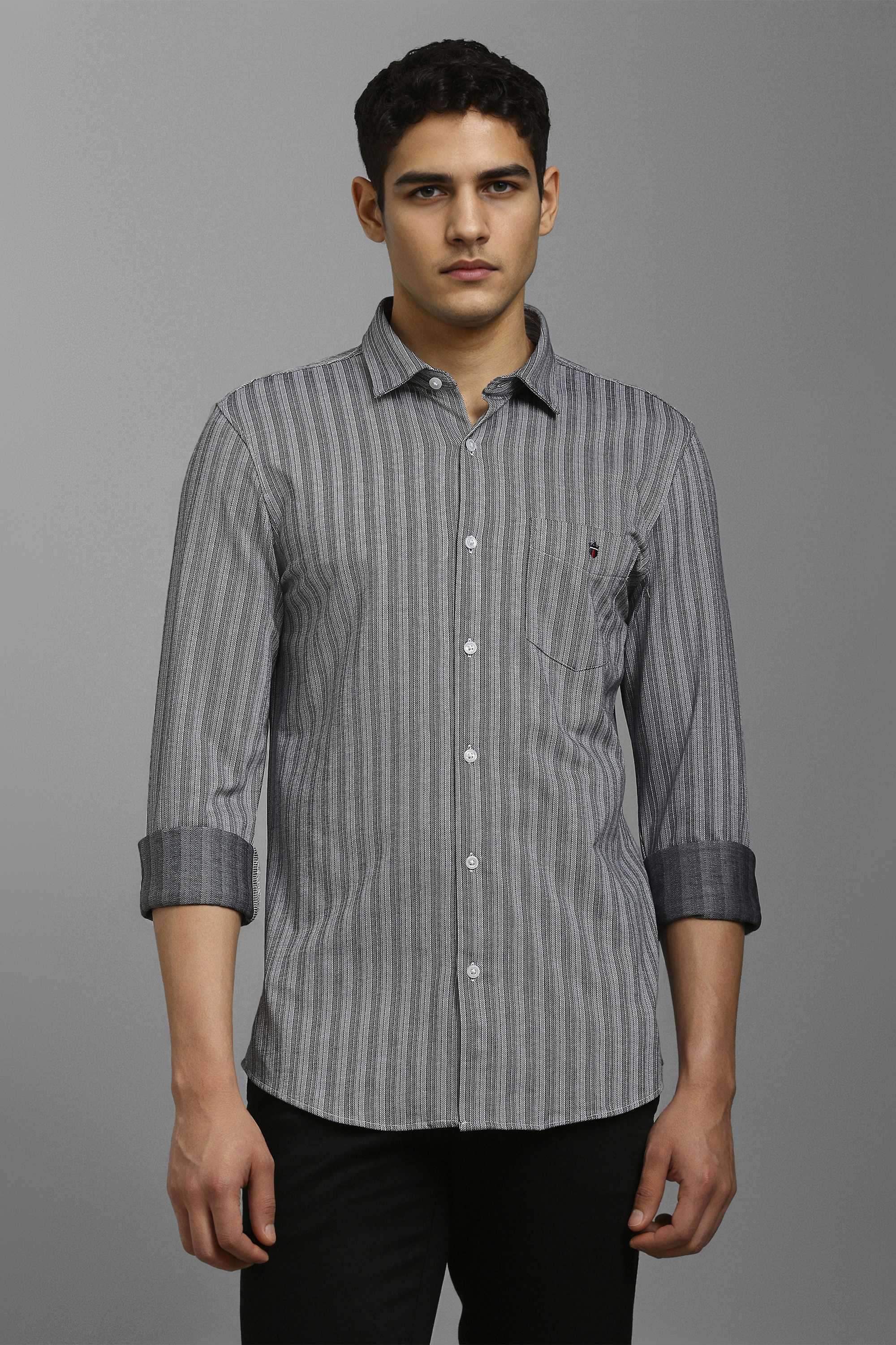 Stripes-Cotton-Slim-Fit-Men-s-Casual-Wear-Shirt
