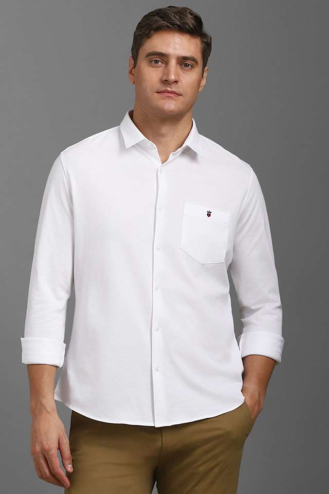 Solid-Cotton-Super-Slim-Fit-Men-s-Casual-Wear-Shirt