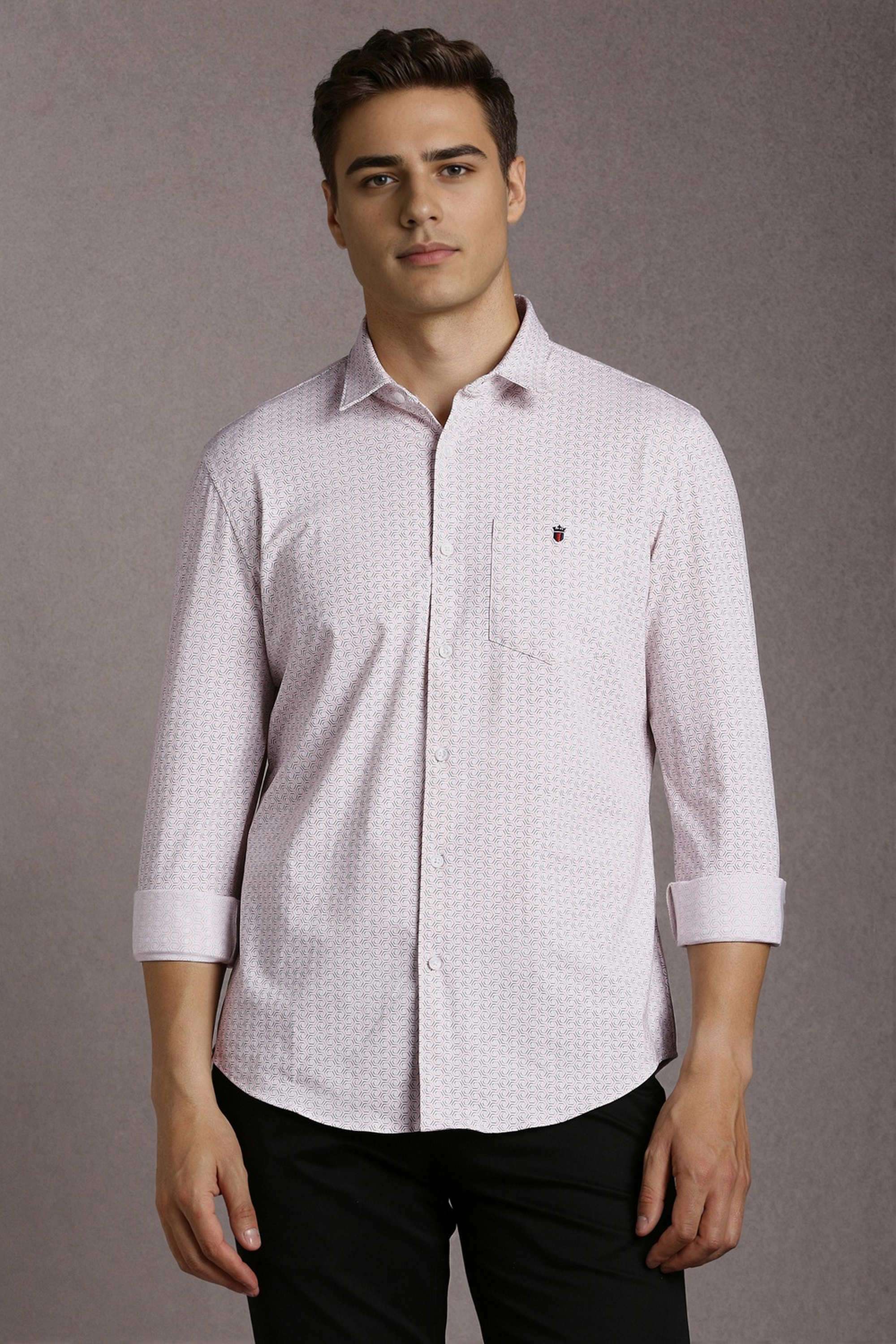 Printed-Cotton-Blend-Super-Slim-Fit-Men-s-Casual-Wear-Shirt