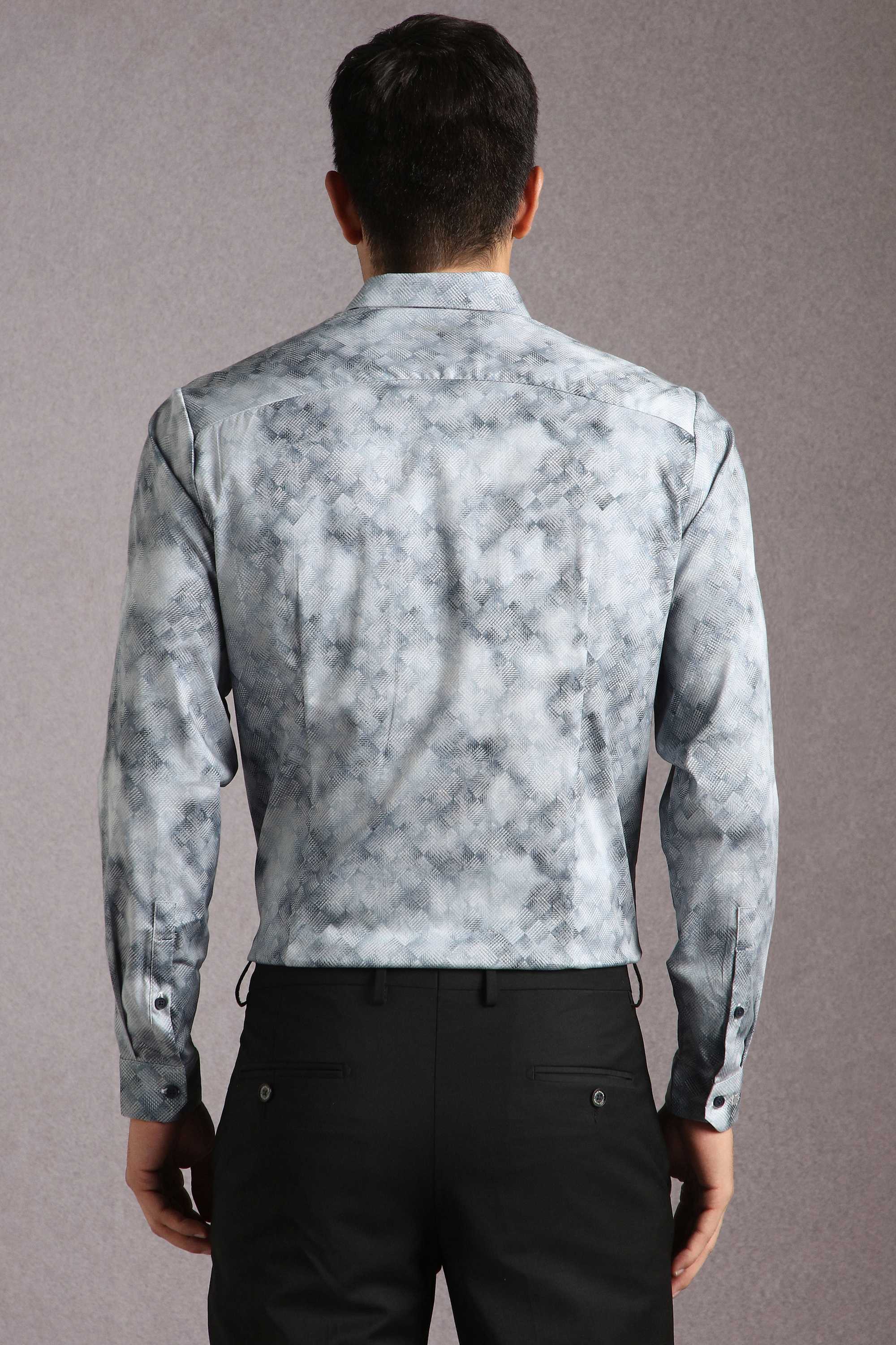 Printed-Cotton-Blend-Super-Slim-Fit-Men-s-Formal-Wear-Shirt