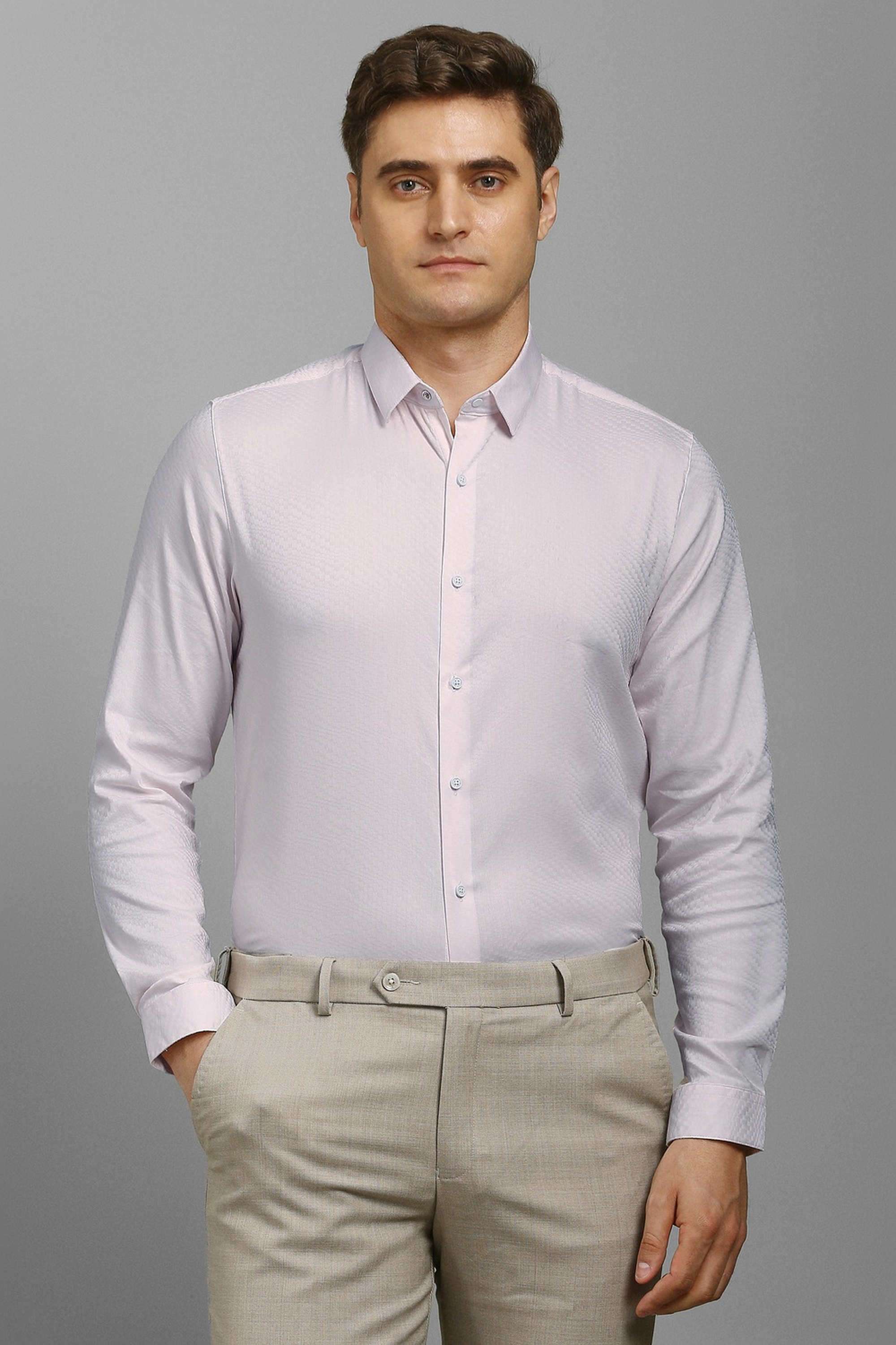 Textured-Cotton-Nylon-Super-Slim-Fit-Men-s-Formal-Wear-Shirt