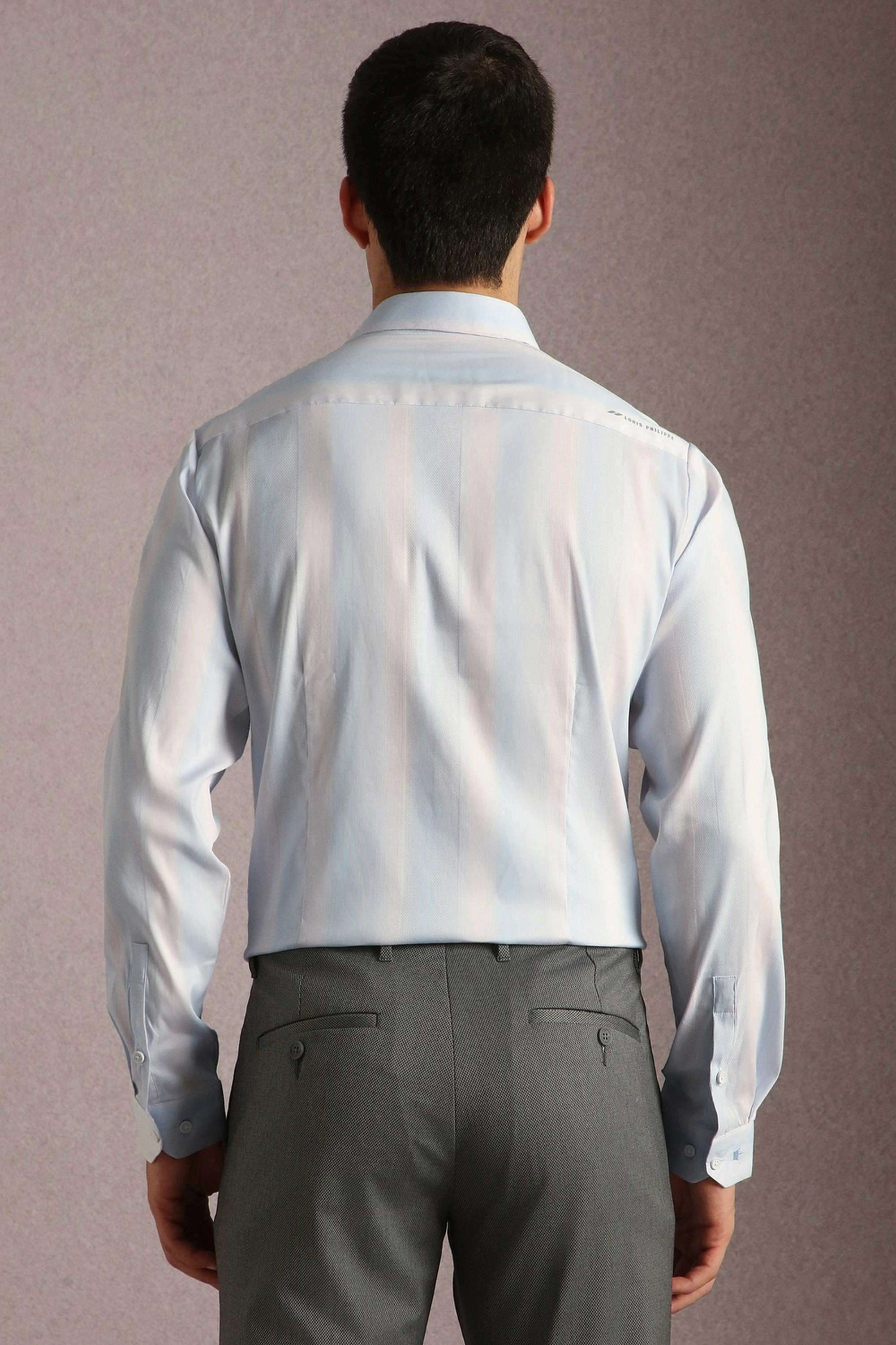 Stripes-Cotton-Nylon-Super-Slim-Fit-Men-s-Formal-Wear-Shirt