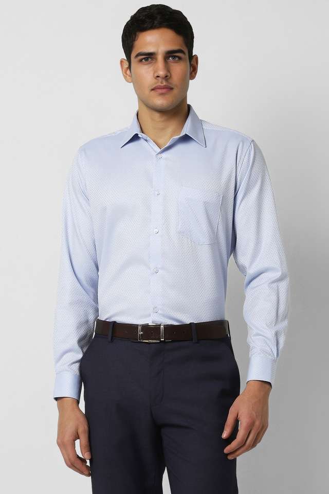 Textured-Cotton-Regular-Fit-Men-s-Formal-Wear-Shirt