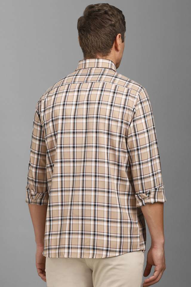 Checks-Cotton-Slim-Fit-Men-s-Casual-Wear-Shirt