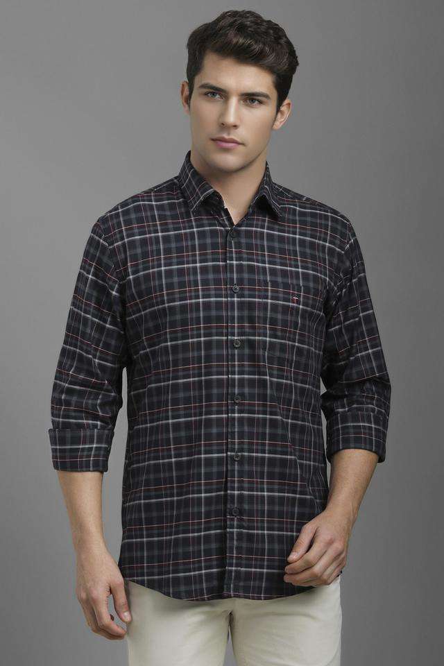 Checks-Cotton-Slim-Fit-Men-s-Casual-Wear-Shirt