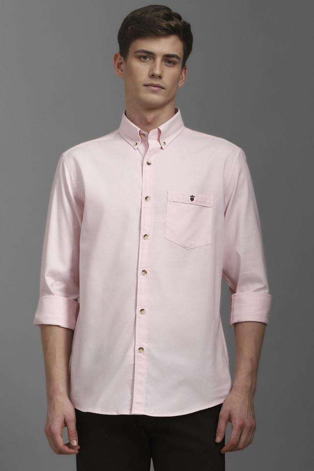 Solid-Cotton-Slim-Fit-Men-s-Casual-Wear-Shirt