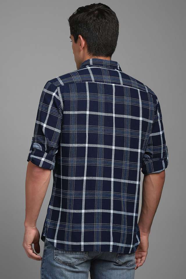 Checks-Cotton-Slim-Fit-Men-s-Casual-Wear-Shirt