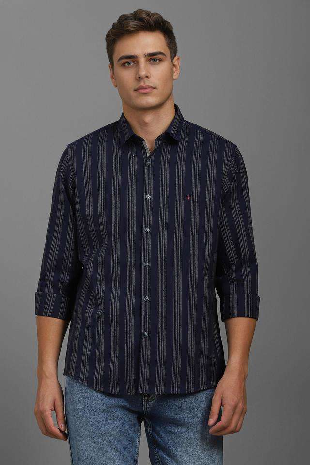 Stripes-Cotton-Slim-Fit-Men-s-Casual-Wear-Shirt