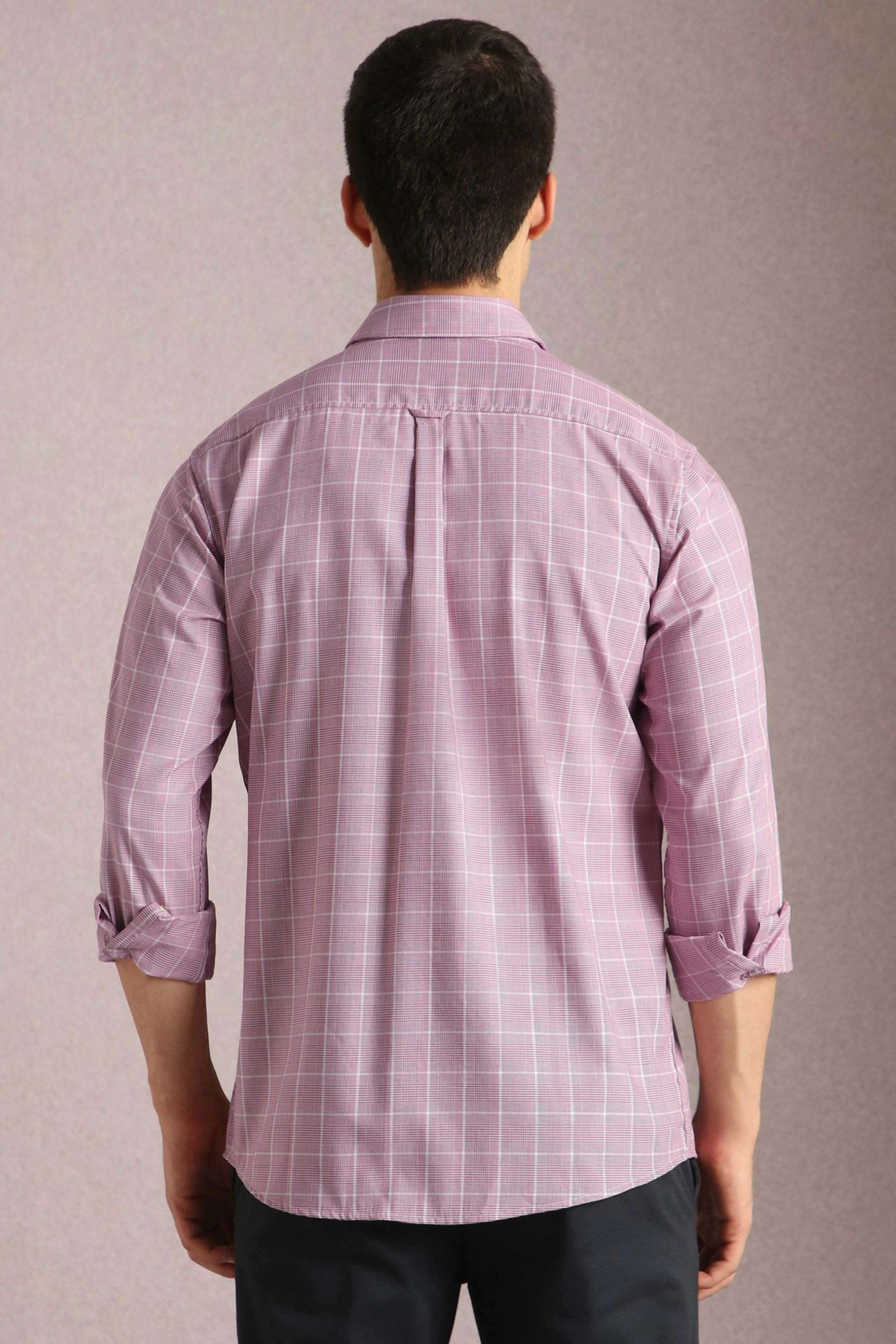Checks-Cotton-Slim-Fit-Men-s-Casual-Wear-Shirt