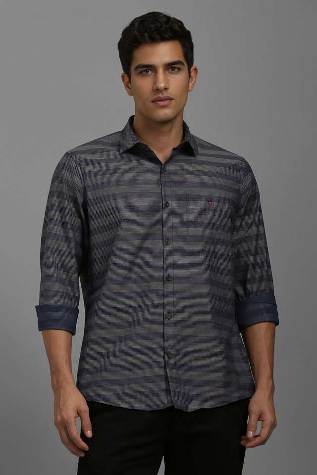 Stripes-Cotton-Slim-Fit-Men-s-Casual-Wear-Shirt