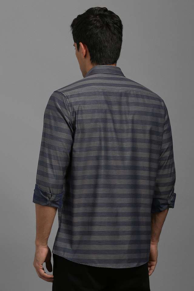 Stripes-Cotton-Slim-Fit-Men-s-Casual-Wear-Shirt