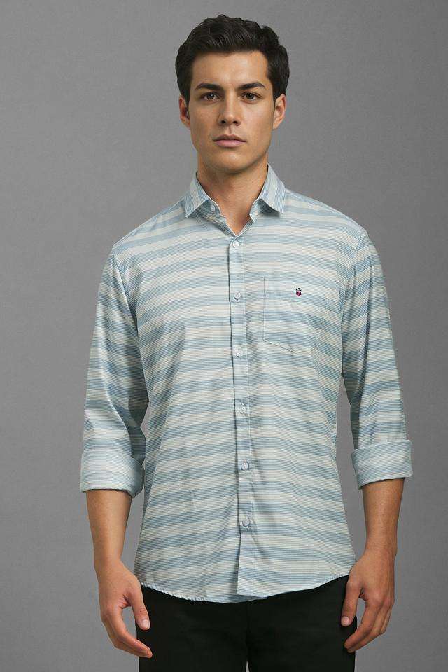 Stripes-Cotton-Slim-Fit-Men-s-Casual-Wear-Shirt
