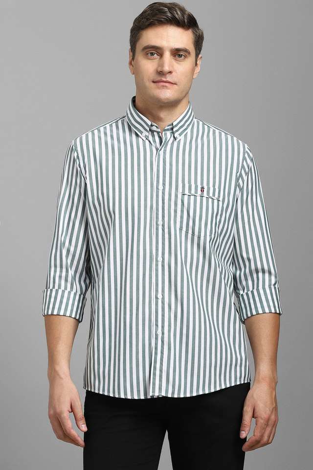 Stripes-Cotton-Slim-Fit-Men-s-Casual-Wear-Shirt