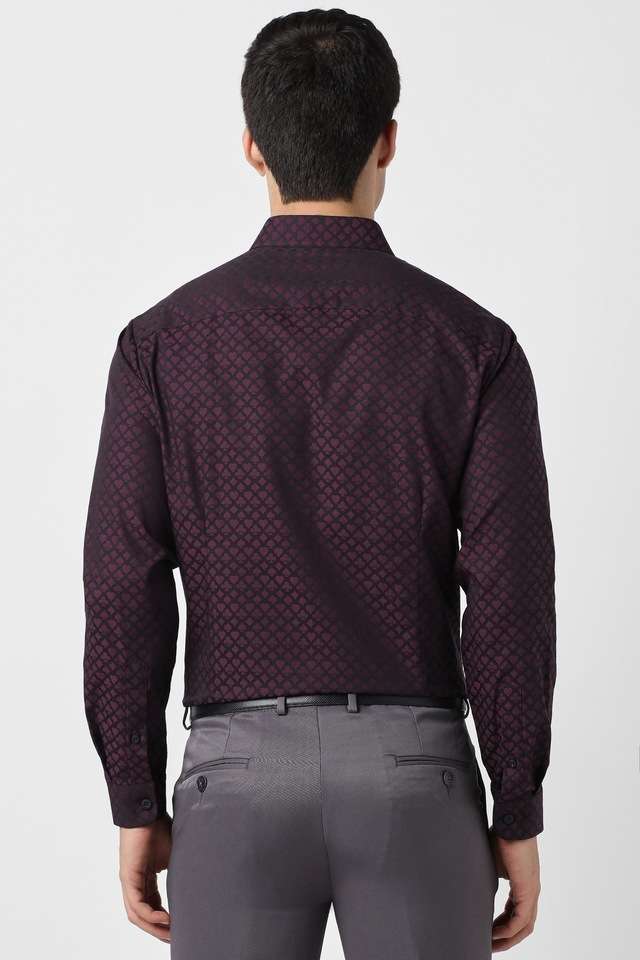 Solid-Cotton-Slim-Fit-Men-s-Formal-Wear-Shirt