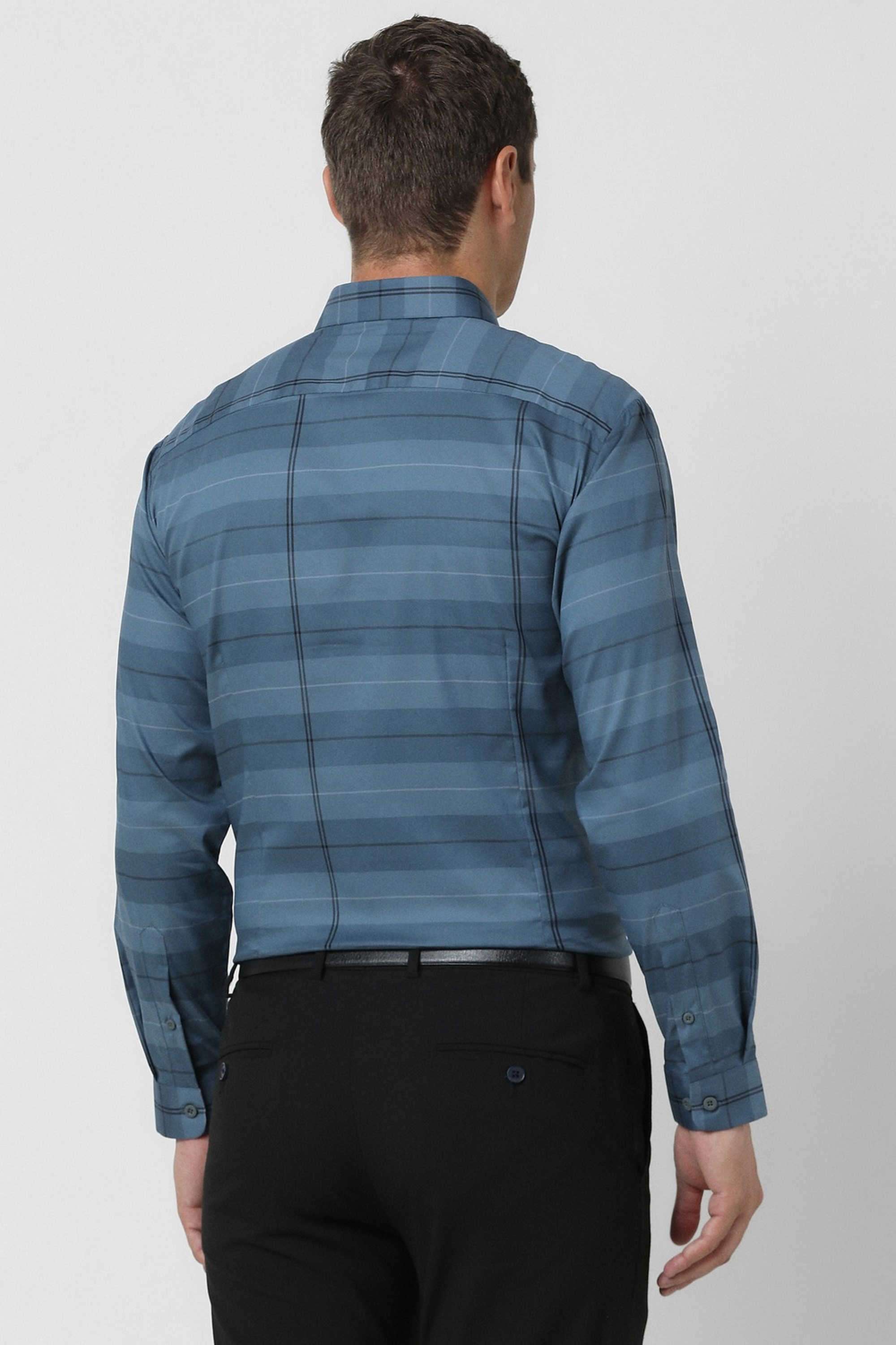 Solid-Blended-Fabric-Round-Neck-Men-s-T-Shirt