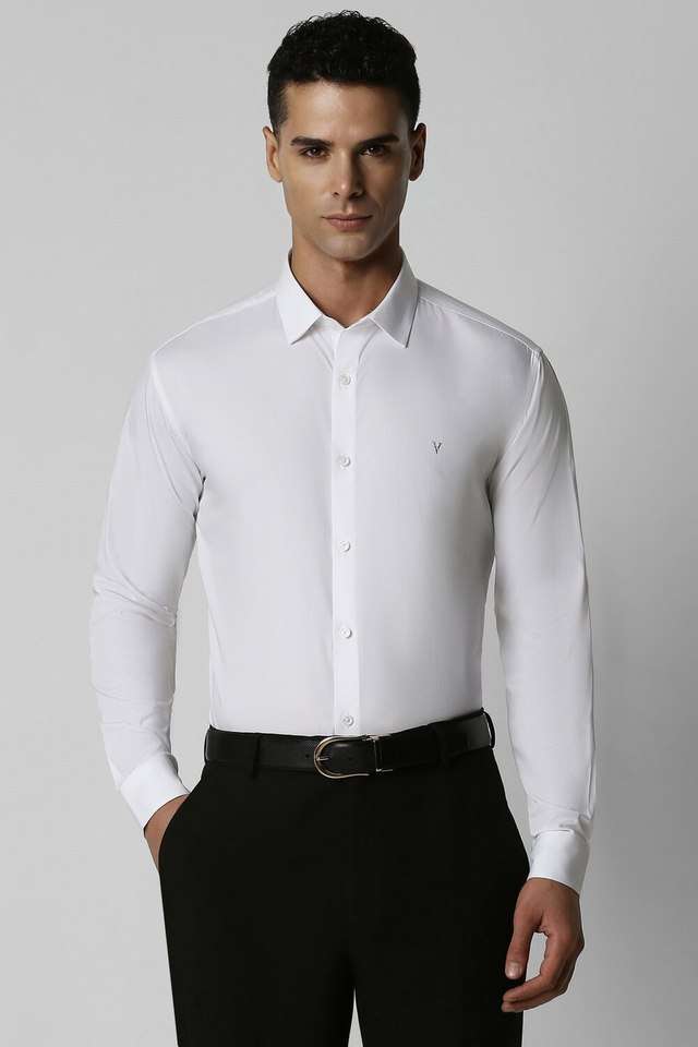 Textured-Bamboo-Slim-Fit-Men-s-Formal-Wear-Shirt