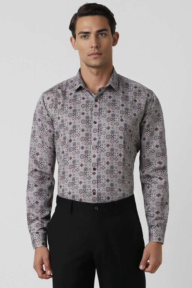 Printed-Cotton-Slim-Fit-Men-s-Formal-Wear-Shirt