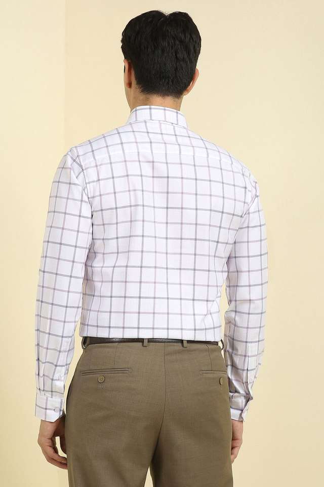 Checks-Cotton-Regular-Fit-Men-s-Formal-Wear-Shirt