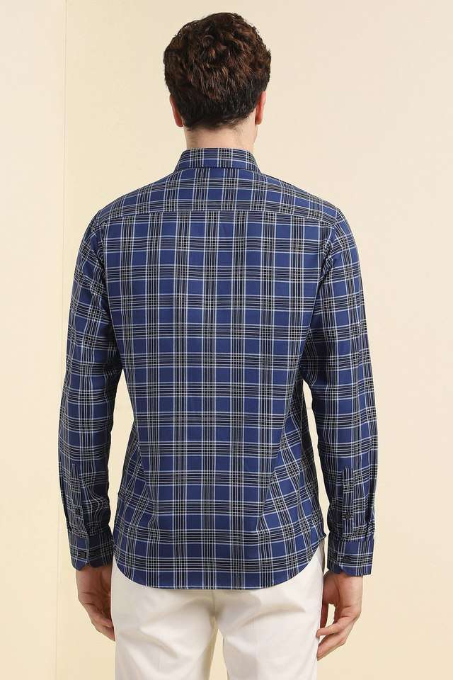 Checks-Cotton-Regular-Fit-Men-s-Formal-Wear-Shirt