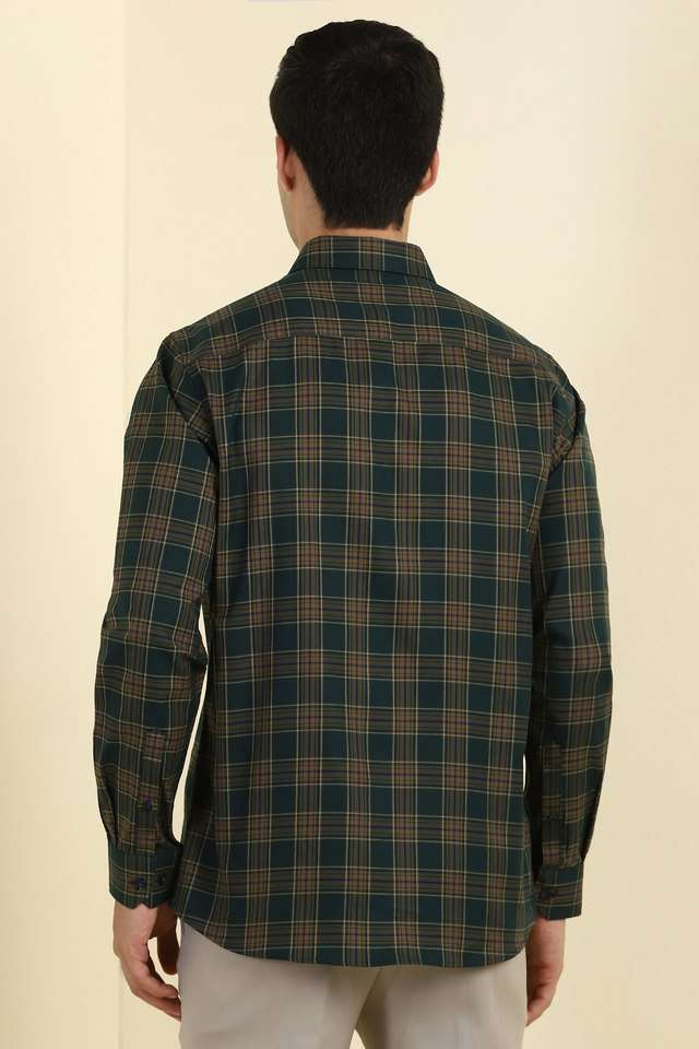 Checks-Cotton-Regular-Fit-Men-s-Formal-Wear-Shirt