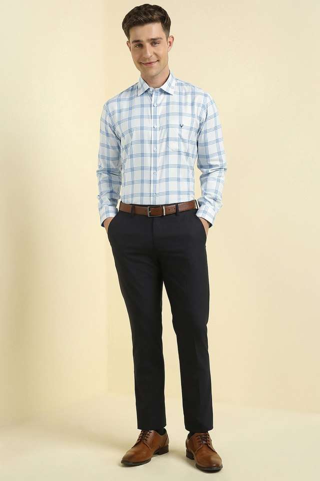Checks-Cotton-Regular-Fit-Men-s-Formal-Wear-Shirt