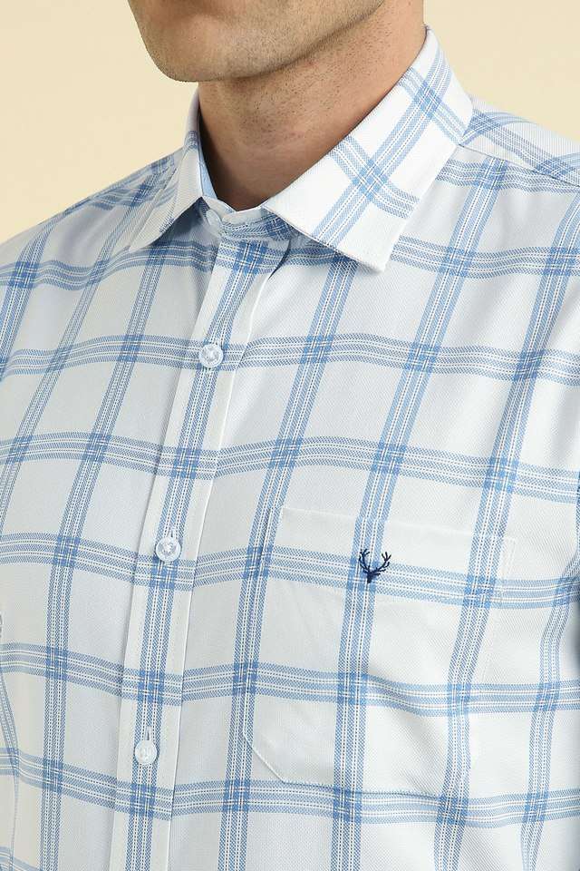 Checks-Cotton-Regular-Fit-Men-s-Formal-Wear-Shirt