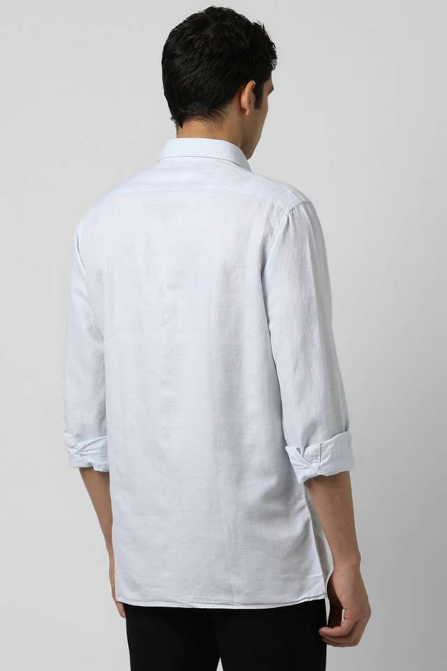 Textured-Blended-Fabric-Regular-Fit-Men-s-Formal-Wear-Shirt