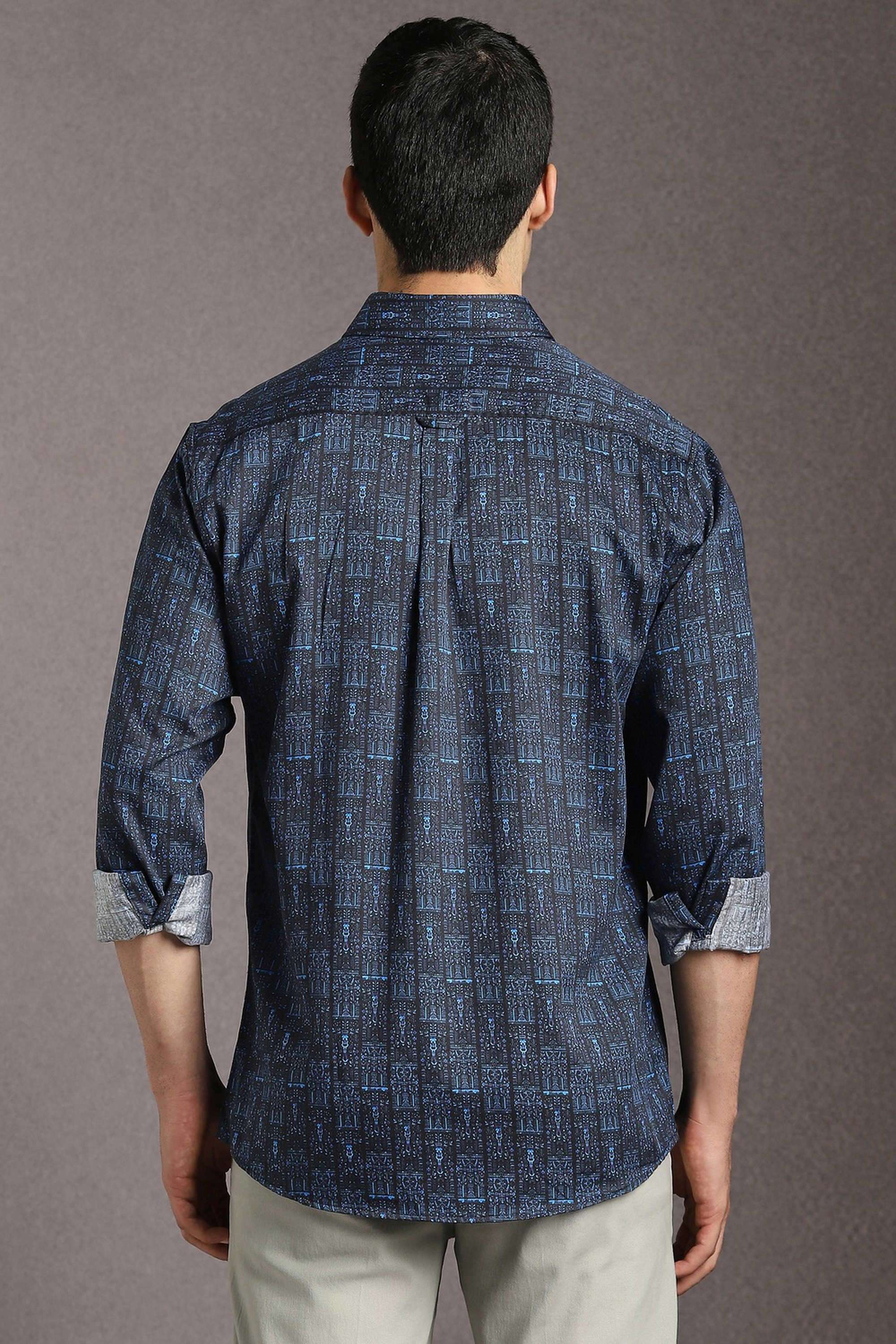 Printed-Cotton-Slim-Fit-Men-s-Casual-Wear-Shirt