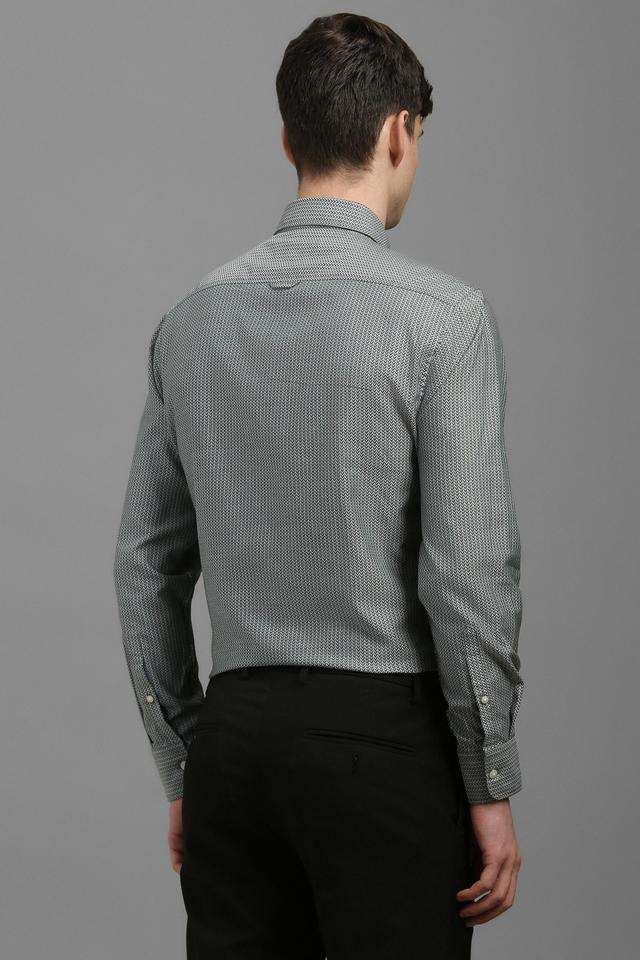 Textured-Cotton-Slim-Fit-Men-s-Casual-Wear-Shirt