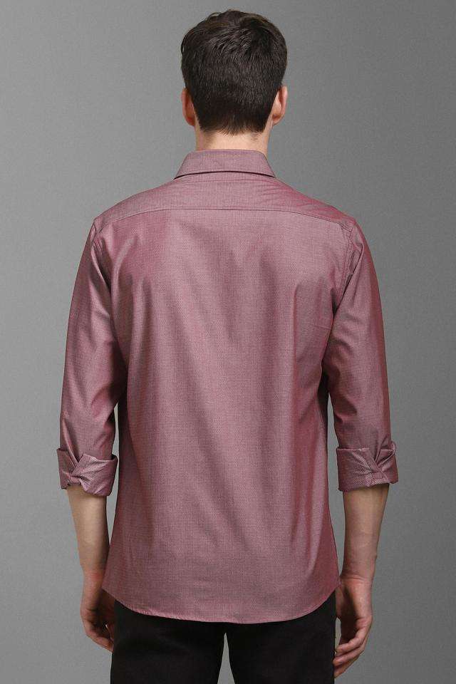 Textured-Cotton-Slim-Fit-Men-s-Casual-Wear-Shirt