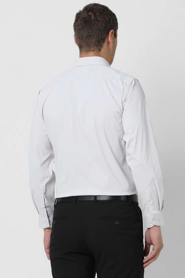 Solid-Blended-Fabric-Regular-Fit-Men-s-Formal-Wear-Shirt
